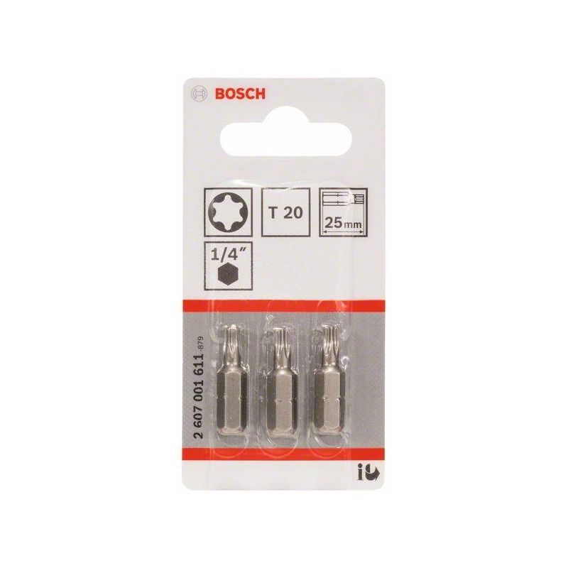 Uzgaļi skrūvēšanai tx 20 l25 3gb eh